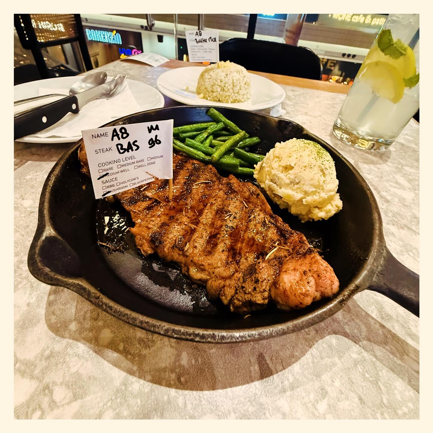 Steak. 🥩 🥔 #BusogLusog