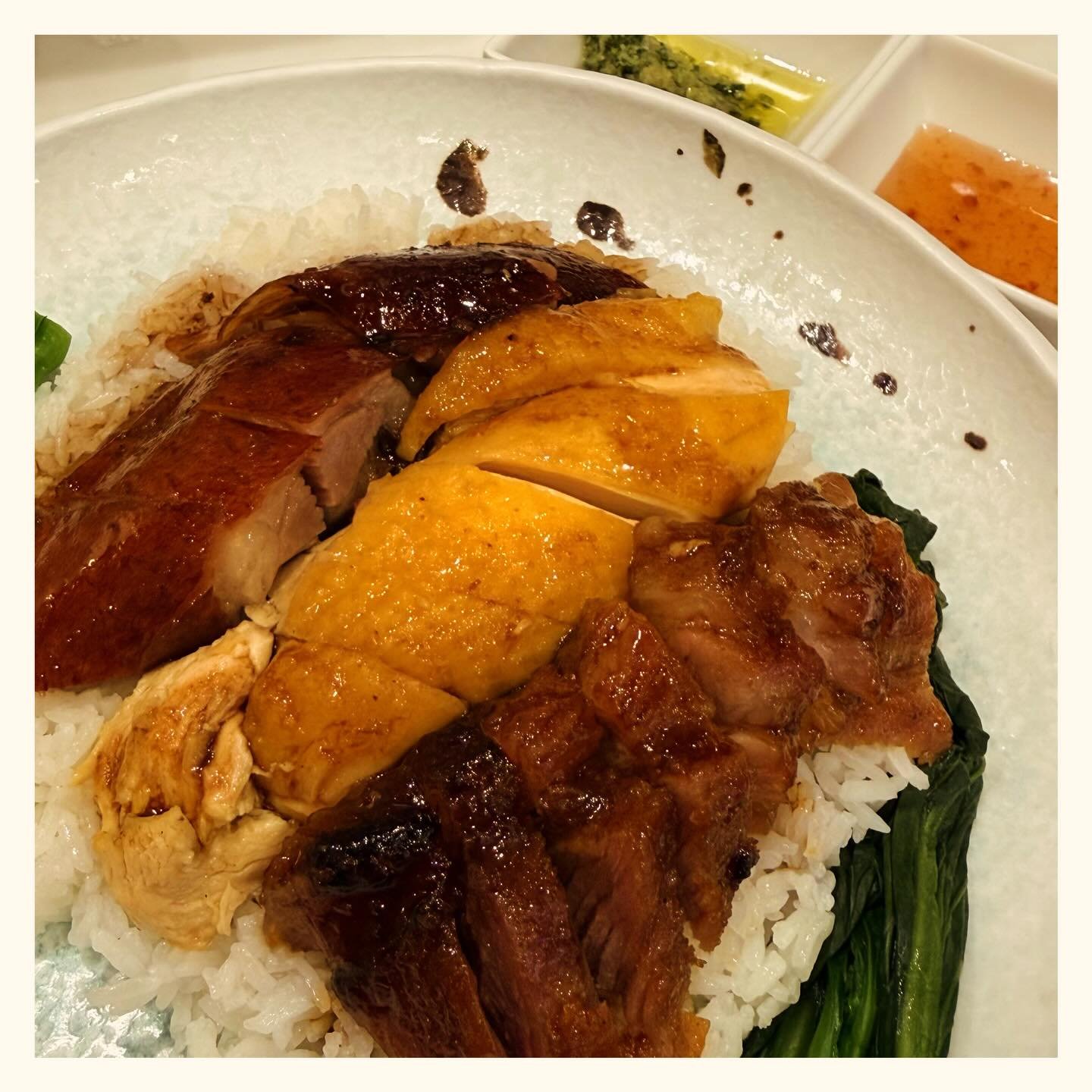 Roast Goose. Steamed Chicken. Char Siu. #WhatsForLunch #BusogLusog  🪿