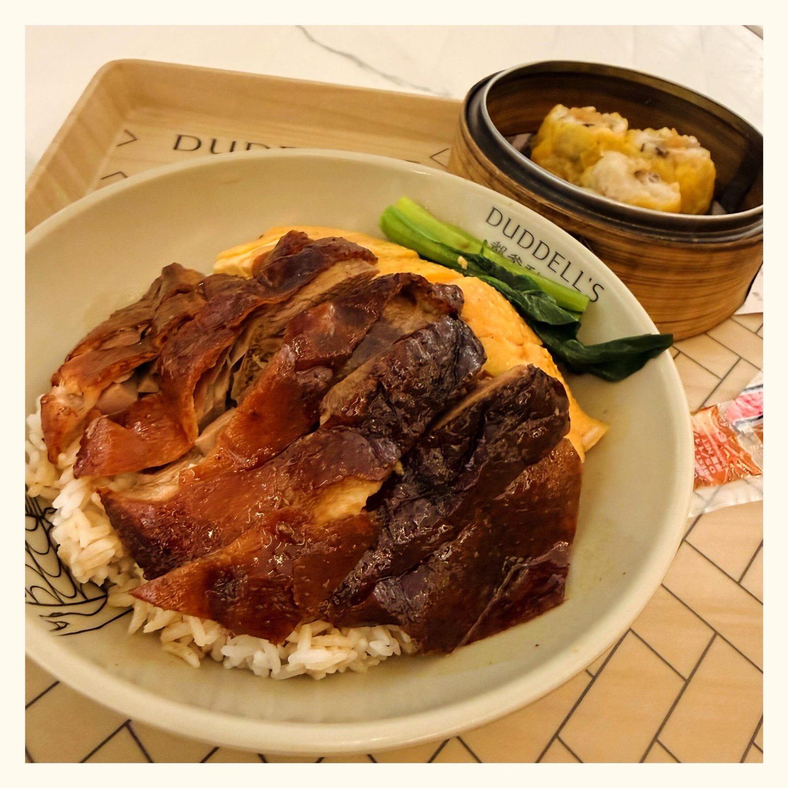Goose + Chicken + Sioami + Rice. 🪿 🐓 🥟  #BusogLusog