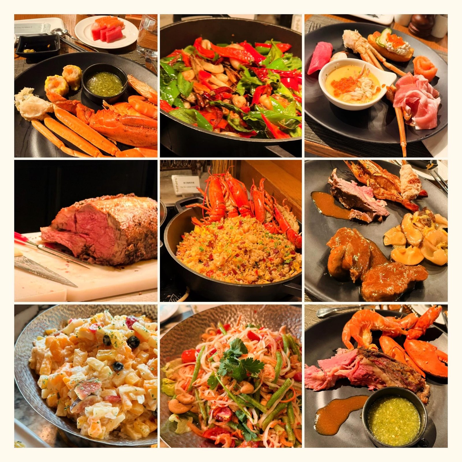 #WhatsForLunch #BusogLusog 🦞 🦀 🥩🫔🦐🥦🥗