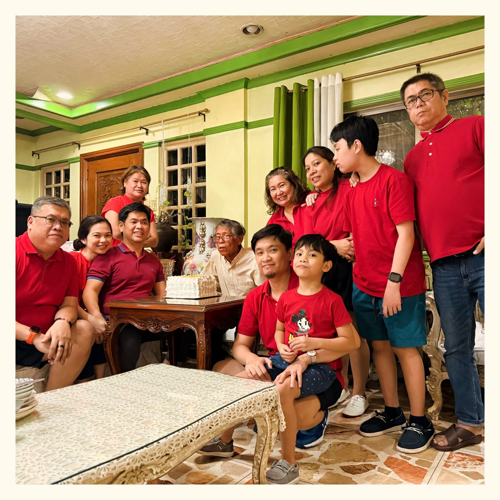 This was from your last birthday Pa. I really wish we could celebrate together again. The boys miss you. I miss you too much. Happy 1st birthday in heaven Pa! Celebrate with Mommy na!!  ✞️️